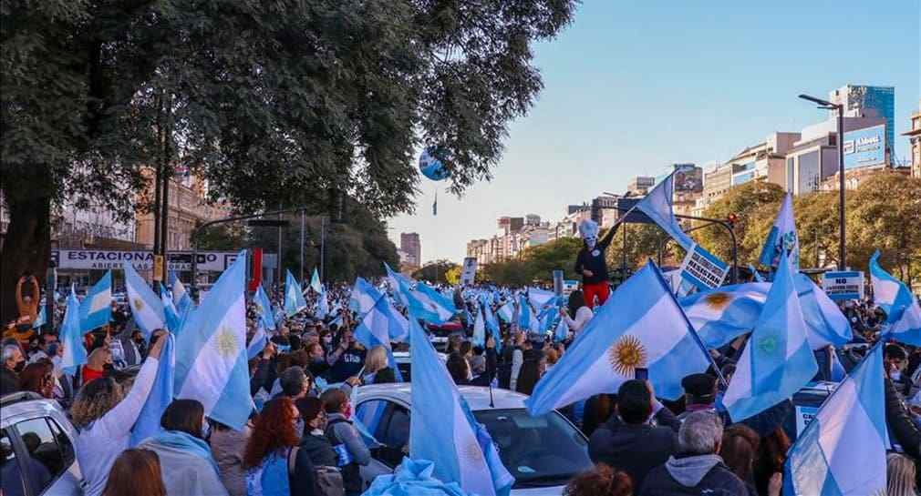 ARGENTINA ANUNCIA ‘SANCIONES”CONTRA QUIENES ‘TOMEN LAS CALLES’ PARA PROTESTAR