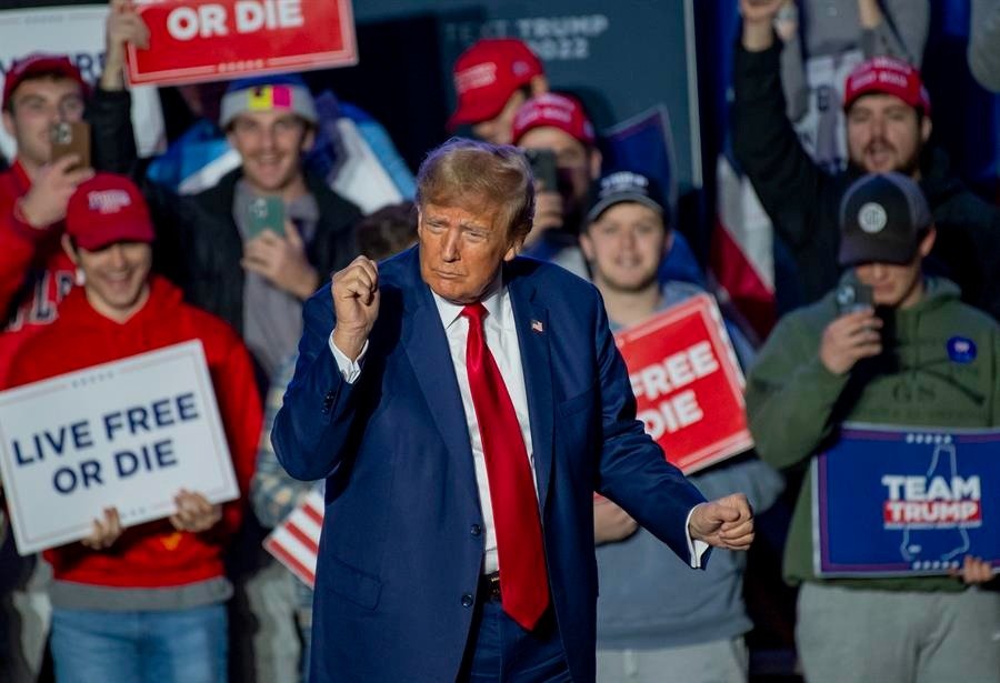 TRUMP PROMETE OPERATIVO MASIVO DE DEPORTACIONES SI VUELVE A LA PRESIDENCIA