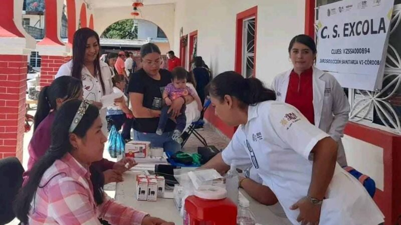 PROMUEVEN JORNADA DE SALUD EN CALCAHUALCO
