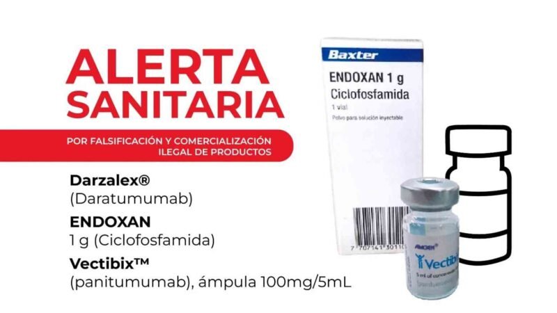ALERTA POR FALSIFICACIÓN Y COMERCIALIZACIÓN ILEGAL DE MEDICAMENTOS ONCOLÓGICOS