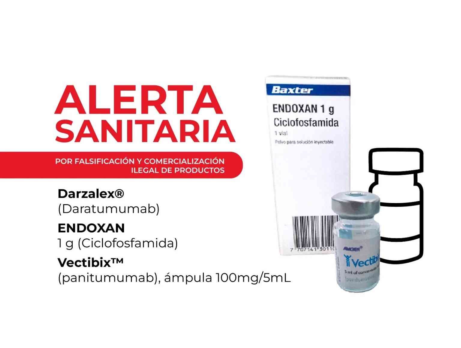 ALERTA POR FALSIFICACIÓN Y COMERCIALIZACIÓN ILEGAL DE MEDICAMENTOS ONCOLÓGICOS