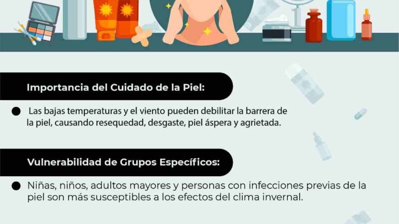 ALERTA IMSS SOBRE INFECCIONES EN LA PIEL POR CAMBIOS DE TEMPERATURA