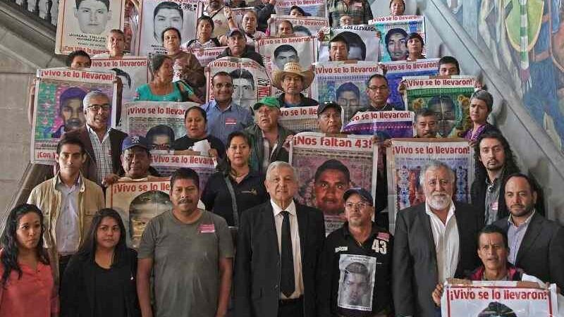 GOBIERNO FEDERAL ABRIRÁ A MADRES Y PADRES LOS ARCHIVOS DEL CASO AYOTZINAPA