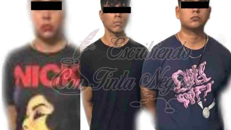 CAEN TRES CON ESTUPEFACIENTES