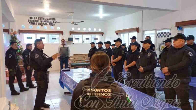 ASUNTOS INTERNOS SUPERVISA DELEGACIONES DE SSP