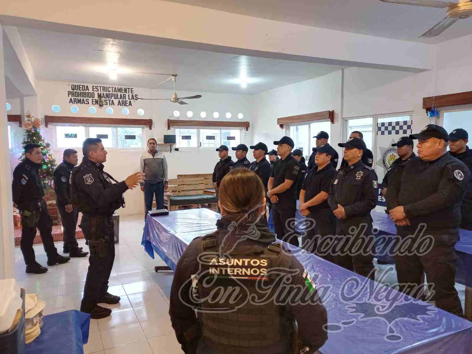 ASUNTOS INTERNOS SUPERVISA DELEGACIONES DE SSP