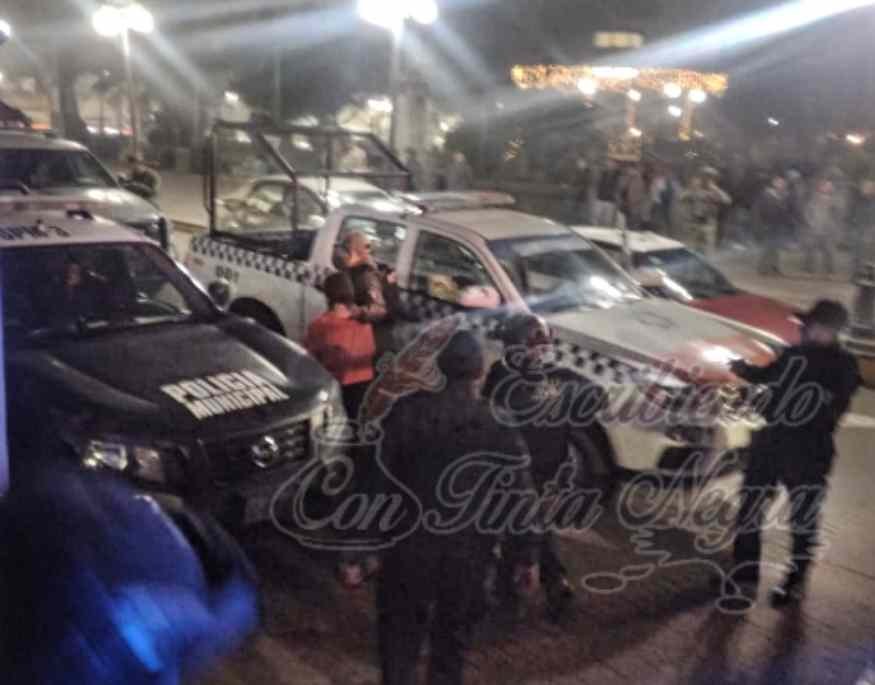 LO BALEA MUJER; FUE DETENIDA POR LA POLICÍA