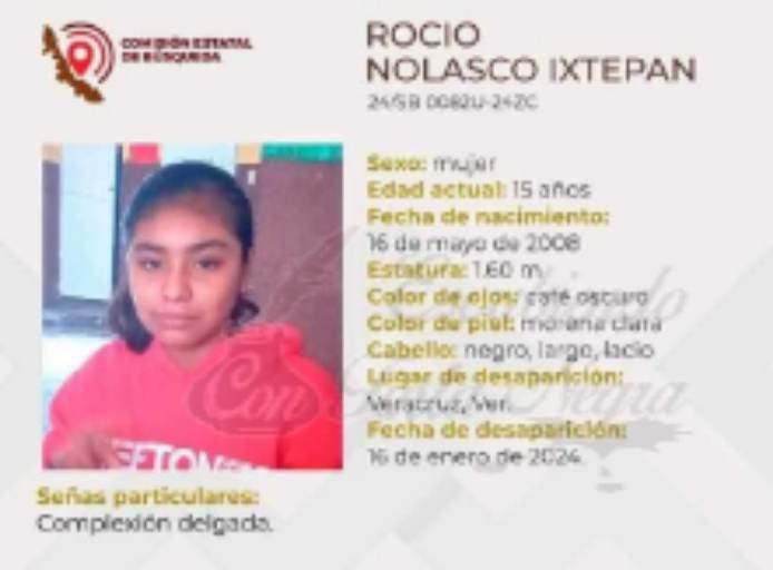 DESAPARECE MENOR; LA BUSCAN EN ZONA DE HUATUSCO