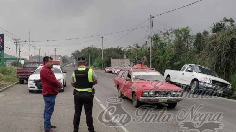 CHOCAN EN DOS CAMINOS
