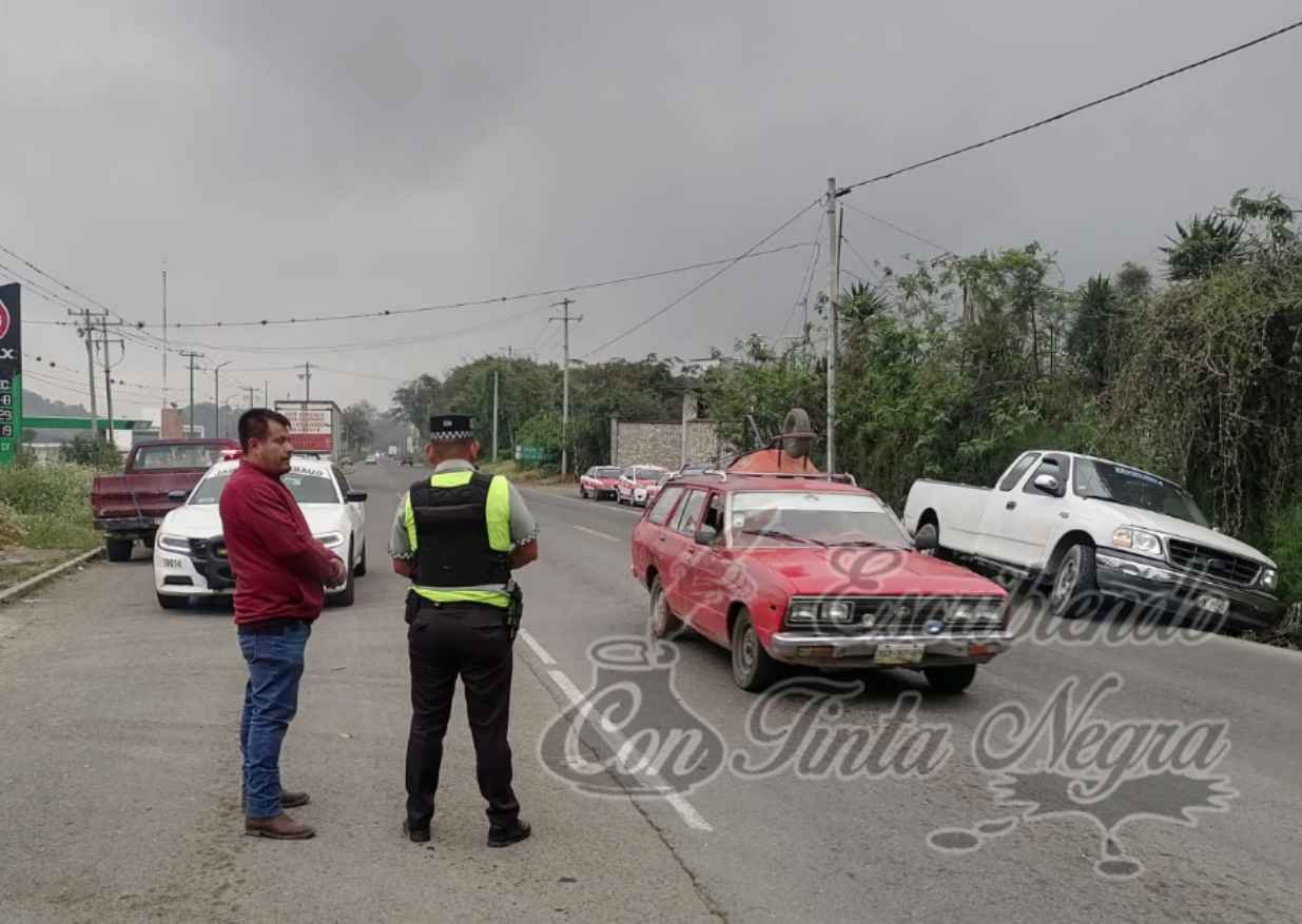 CHOCAN EN DOS CAMINOS