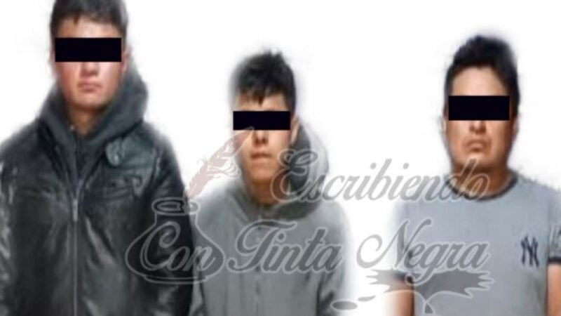 INTERVIENEN A TRES CON DROGA EN IXHUATLÁN