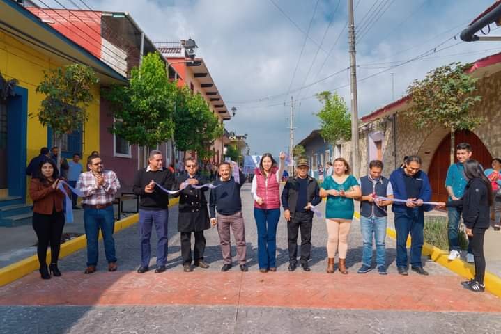 INAUGURA JOSÉ LUIS ALONSO JUÁREZ PAVIMENTACIÓN EN CENTRO DE COSCO