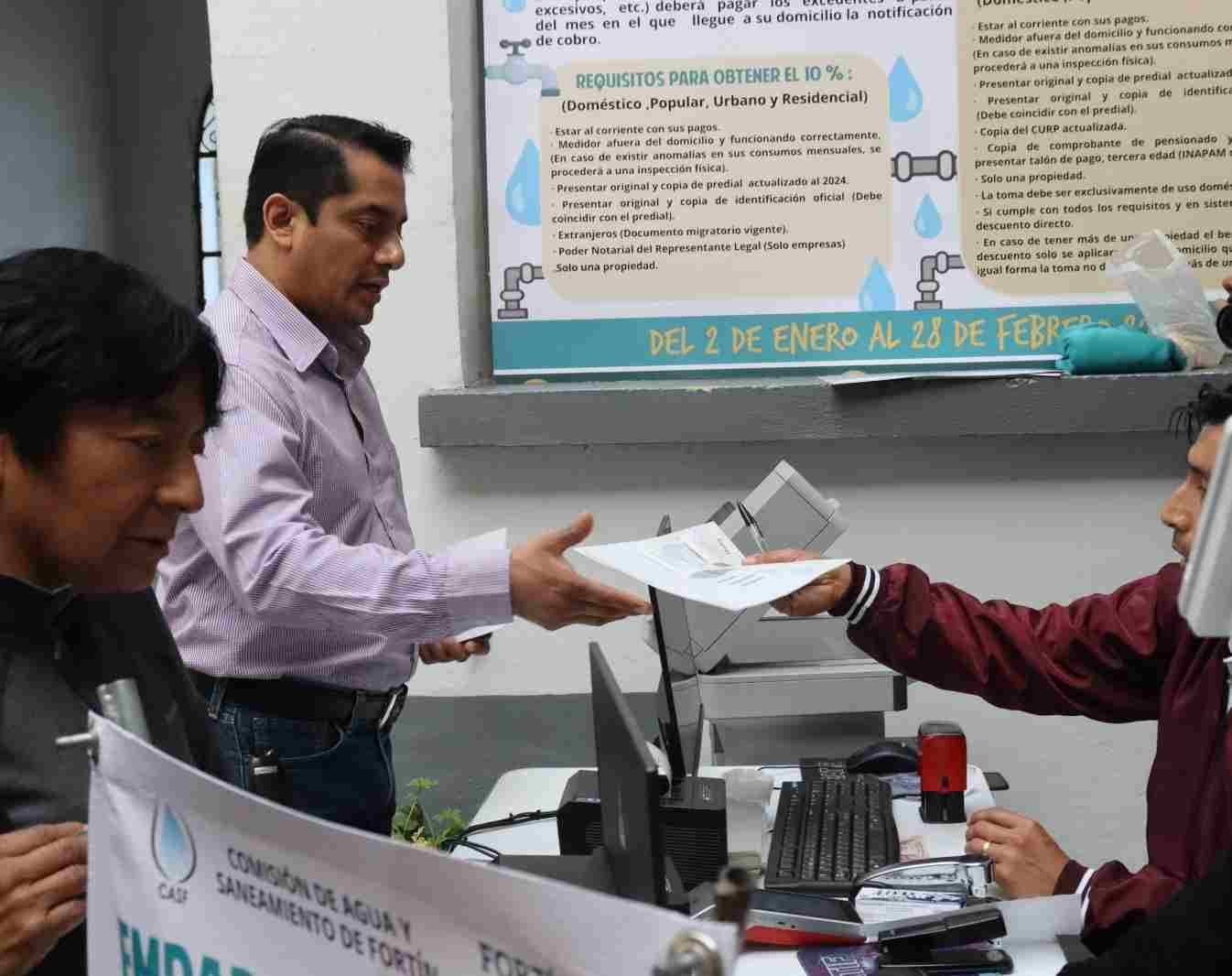 INVITA PRESIDENTE MUNICIPAL ACUDIR A PAGAR IMPUESTO PREDIAL Y SERVICIO DE AGUA