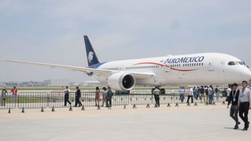 AEROMÉXICO REVISARÁ AVIONES BOEING 737 MAX 9 TRAS INCIDENTE EN ALASKA AIRLINES