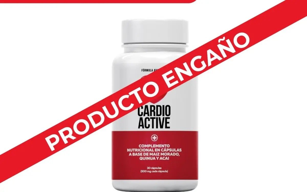 COFEPRIS ALERTA POR PRODUCTO ENGAÑOSO DE CARDIO ACTIVE