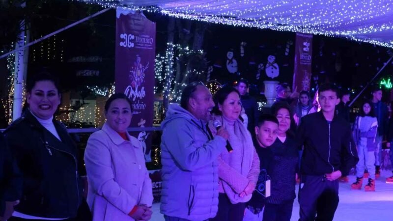 MÁS DE 20 MIL VISITARON PISTA DE HIELO EN HUATUSCO