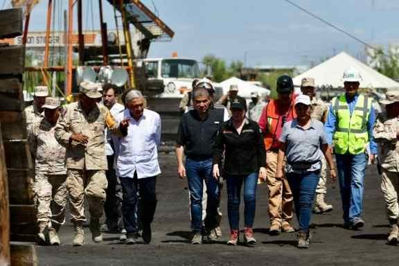 LÓPEZ OBRADOR SUPERVISARÁ AVANCES DE RESCATE DE MINEROS EN PASTA DE CONCHOS Y EL PINABETE