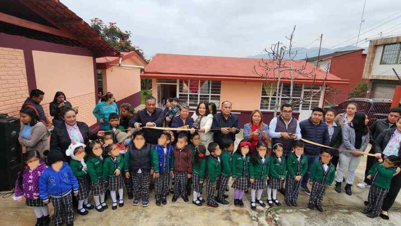 REHABILITAN ESCUELA DE HUATUSCO