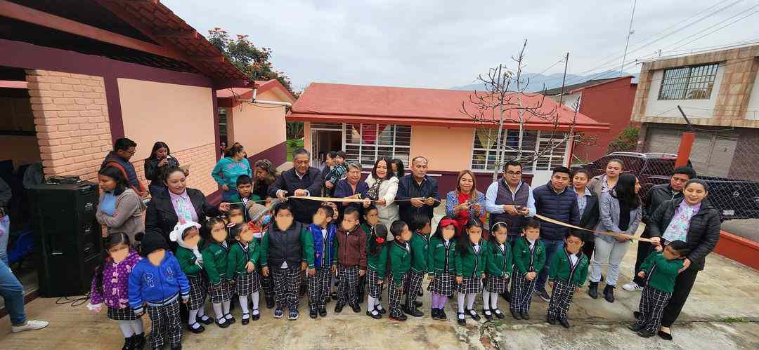 REHABILITAN ESCUELA DE HUATUSCO