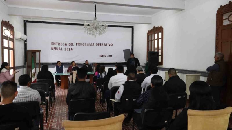 FORTÍN, SEDE DE ENTREGA DE PLAN OPERATIVO ANUAL DE DELEGACIÓN DE CATASTRO