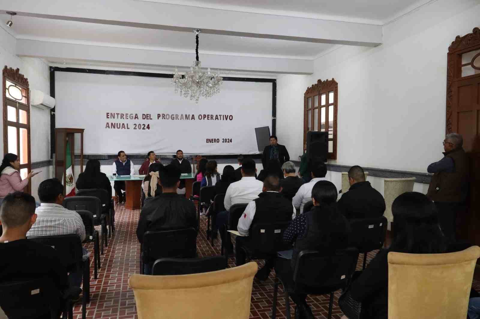 FORTÍN, SEDE DE ENTREGA DE PLAN OPERATIVO ANUAL DE DELEGACIÓN DE CATASTRO
