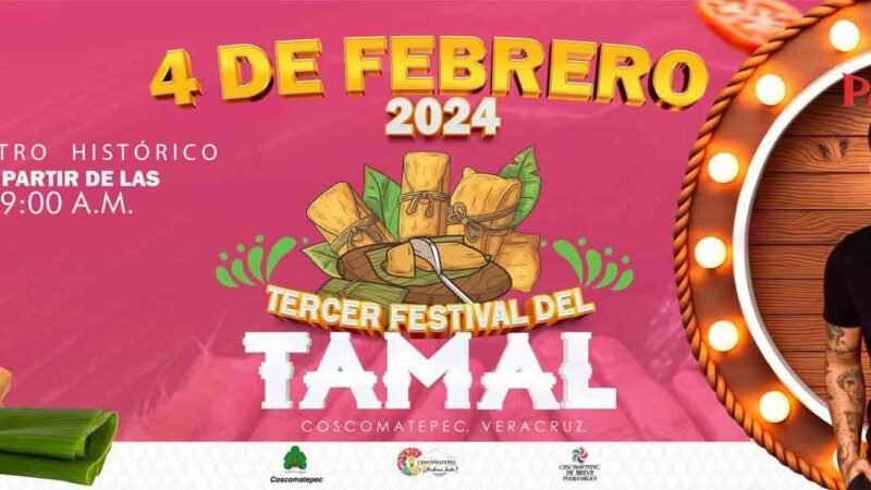 ALISTAN FESTIVAL DEL TAMAL EN COSCOMATEPEC