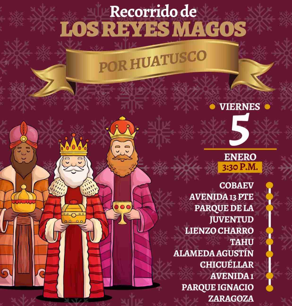 LLEGAN LOS REYES MAGOS A HUATUSCO
