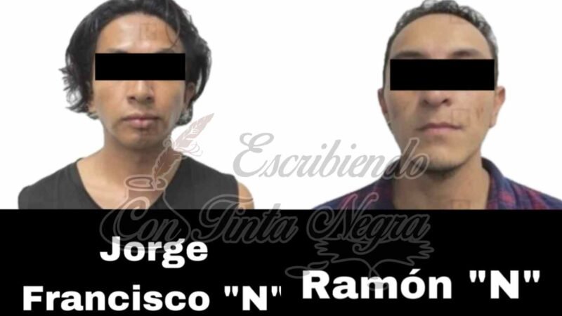 CAPTURAN A DOS CON DROGA