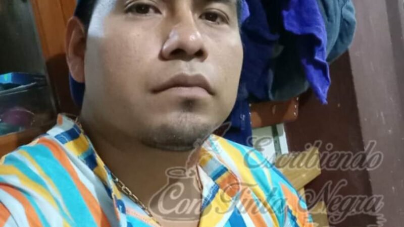 DESAPARECE HOMBRE EN CHOCAMÁN