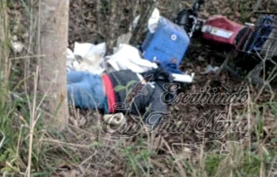 MUERE MOTOCICLISTA EN ACCIDENTE