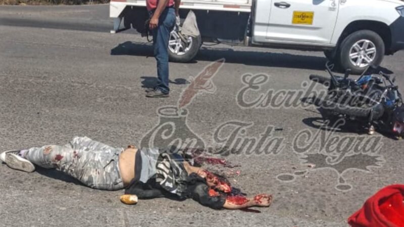 APLASTA CAÑERO A MUJER; SU PAREJA ESTA GRAVE