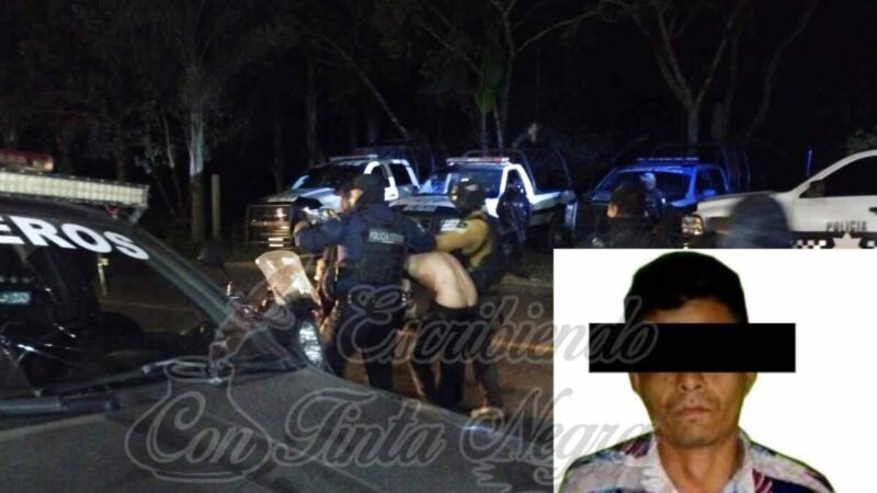 CAE PRESUNTO HOMICIDA DE CHOCAMÁN