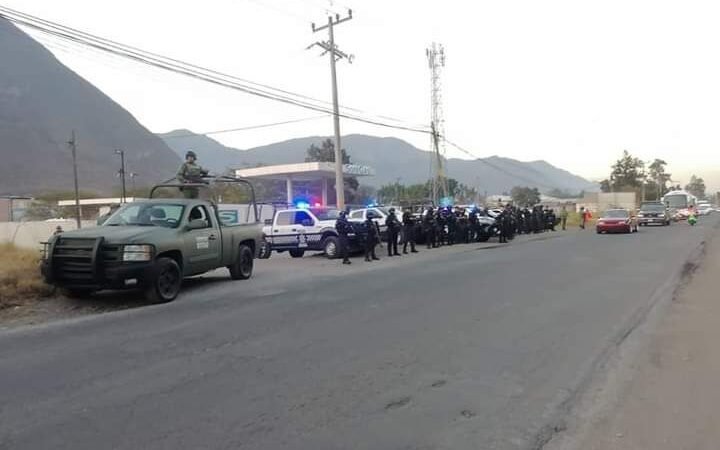 ANUNCIAN REFUERZO DE SEGURIDAD EN ACULTZINGO, TRAS MASACRE