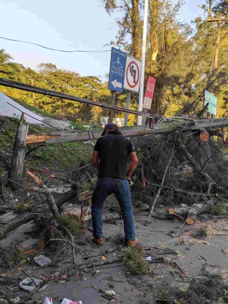 ATIENDEN AFECTACIONES TRAS SURADA EN FORTÍN