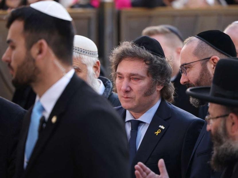 MILEI ANUNCIA PLAN PARA MOVER EMBAJADA A JERUSALÉN