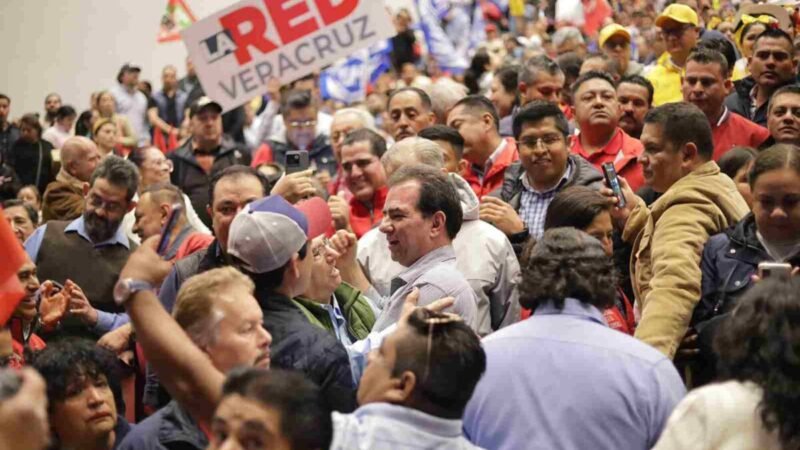 ¡EN VERACRUZ YA SE RESPIRA EL CAMBIO!: PEPE YUNES