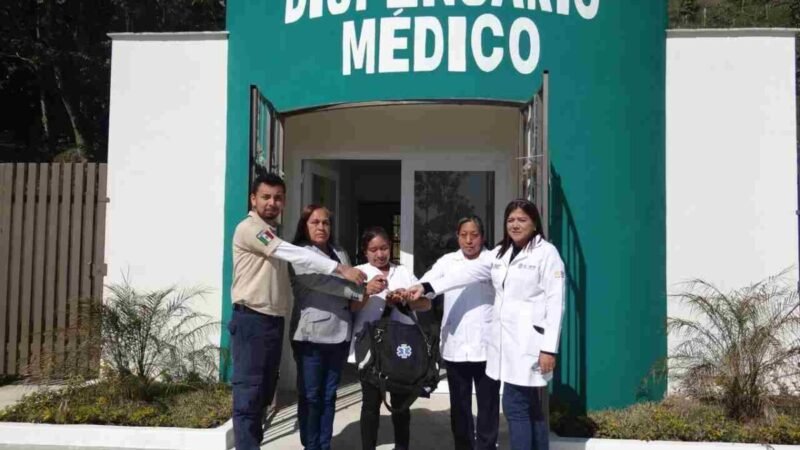 PONEN EN FUNCIONAMIENTO DISPENSARIO MÉDICO EN CALAQUIOCO