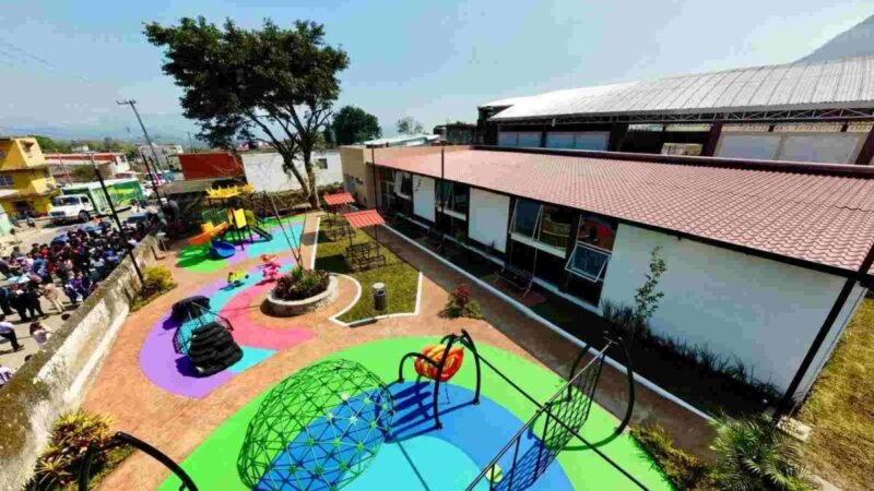 CHOCAMÁN ESTRENA PARQUE INFANTIL