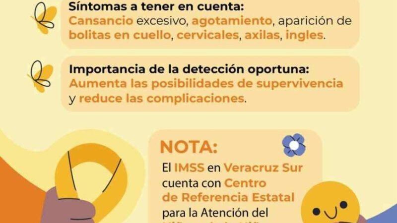 IMSS INVITA A PADRES A LLEVAR CONTROL DE NIÑOS PARA IDENTIFICAR DE MANERA OPORTUNA EL CÁNCER
