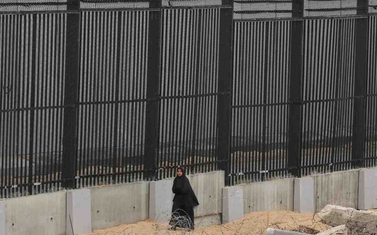 EGIPTO LEVANTA MURO CON GAZA PARA CONTENER A LOS PALESTINOS