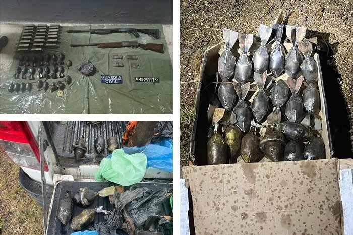 ASEGURAN BOMBAS CASERAS USADAS EN DRONES EN MICHOACÁN