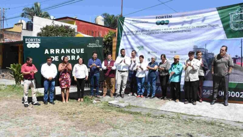 ARRANCAN OBRAS EN HERMOSA PROVINCIA, LOS PINOS Y LOMBARDO TOLEDANO