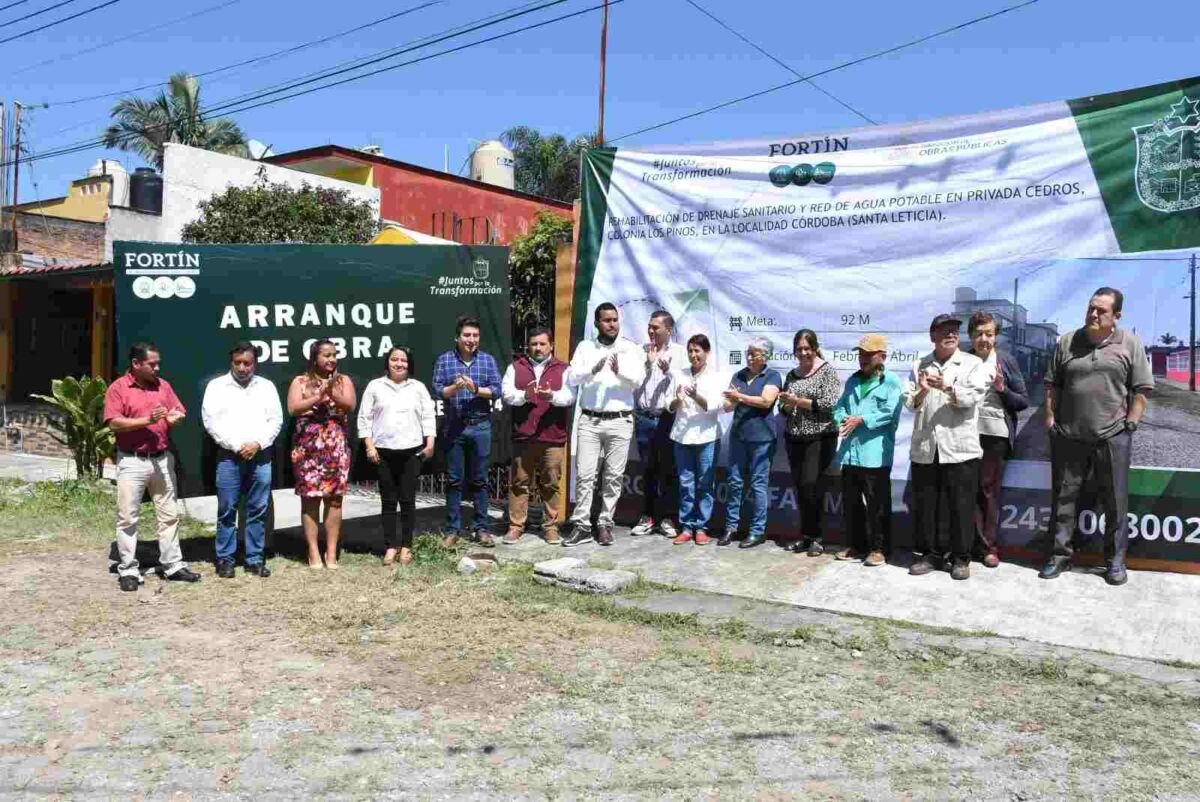 ARRANCAN OBRAS EN HERMOSA PROVINCIA, LOS PINOS Y LOMBARDO TOLEDANO