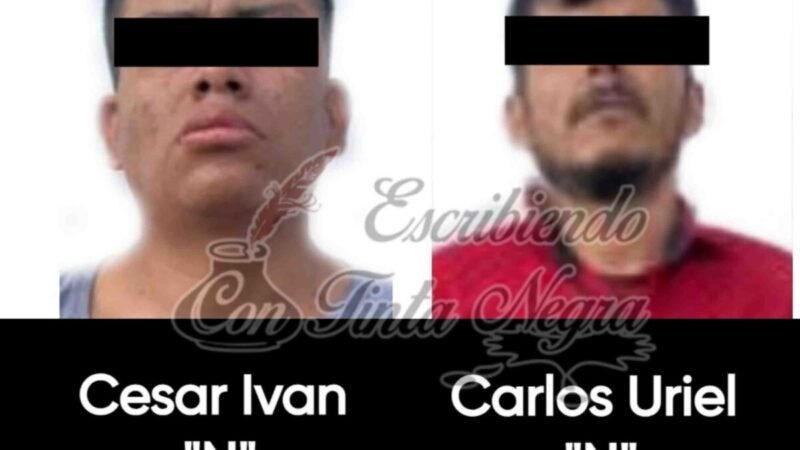 CAPTURAN A INTEGRANTES DE PELIGROSA BANDA DE DELINCUENTES