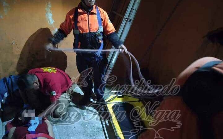JOVEN INTOXICADA SE LANZA AL VACÍO
