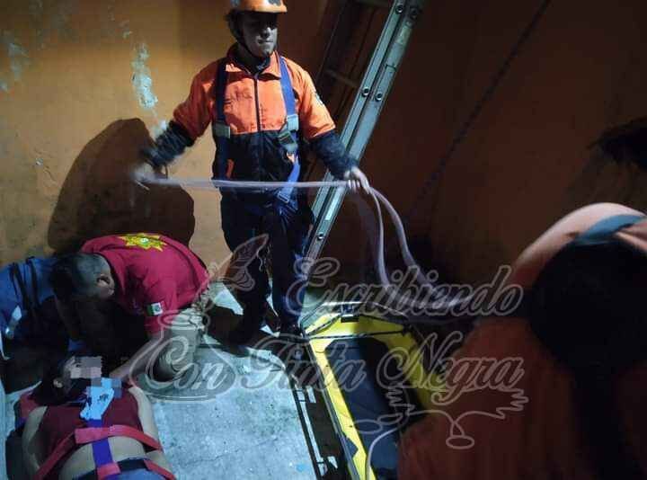 JOVEN INTOXICADA SE LANZA AL VACÍO