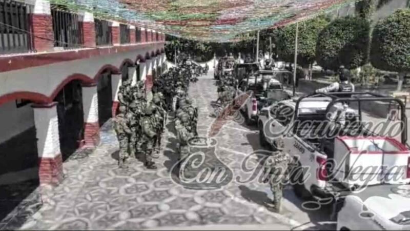 ABANDONAN A GENTE DE ACULTZINGO; SE FUERON MILITARES