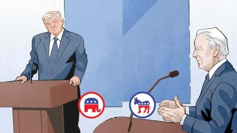 TRUMP DESAFÍA A BIDEN A DEBATIR “CUANDO SEA Y DONDE SEA”