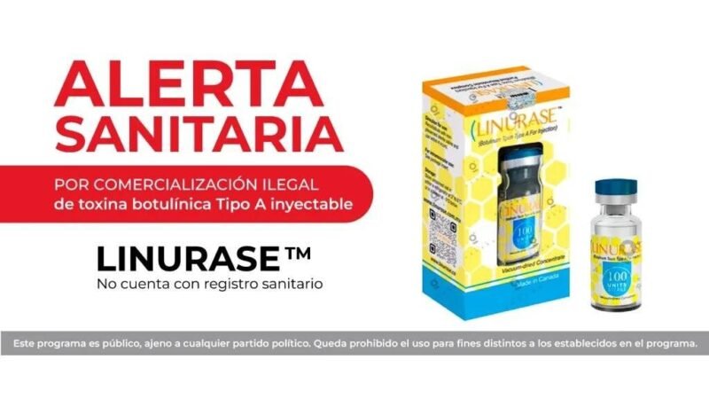 ALERTA POR VENTA ILEGAL DE BÓTOX