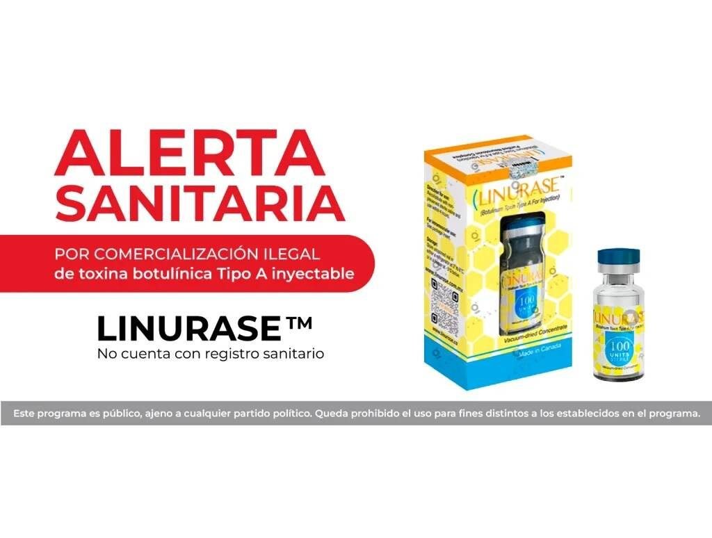 ALERTA POR VENTA ILEGAL DE BÓTOX